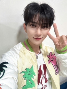 seventeen洪知秀Joshua同款粉彩色系软陶项链圈锁骨韩国青春潮流