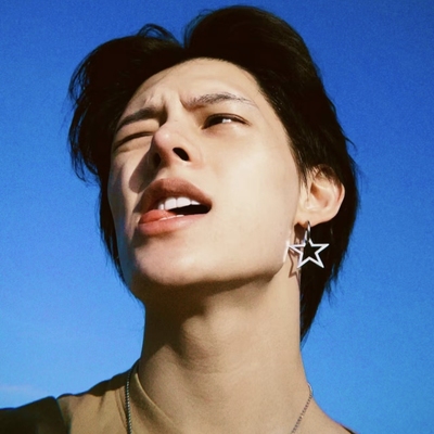 James 赵雨凡同款圆圈镂空星星耳环圈耳饰扣高级感钛钢CORTIS周边