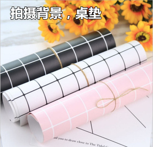 diy  史莱姆水晶泥格子桌垫格子卡粘土食玩蛋糕拍摄道具摄影背景