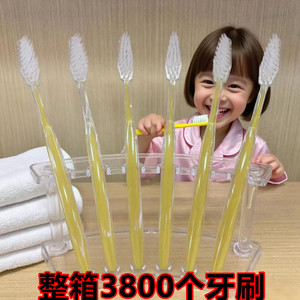 浴场专用一次性牙刷高端软毛