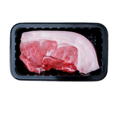 膳博士黑猪肉新鲜带皮前腿肉400g黑毛土猪肉夹心肉肉糜饺子馅原料