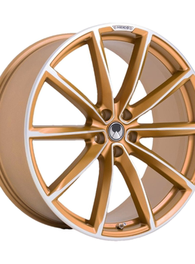 20寸21寸金色哑光十幅轮毂 HEICO SPORTIV沃尔沃改装