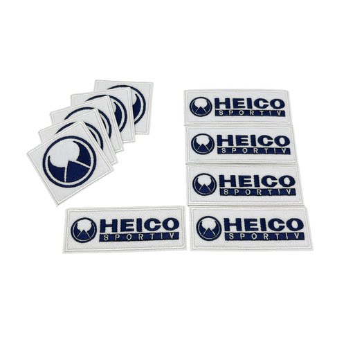 HEICO布制自粘LOGO贴衣物贴