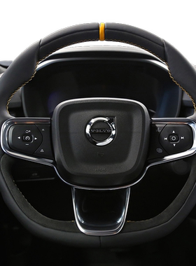 手工制运动方向盘 极星2 C40 XC40 专用 HEICO SPORTIV沃尔沃改装