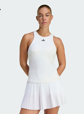 Adidas阿迪达斯网球服女子26新款运动工字背心快干面料透气KE8863