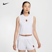 运动休闲T恤FQ2274 训练短袖 Nike耐克网球背心女郑钦文同款 无袖