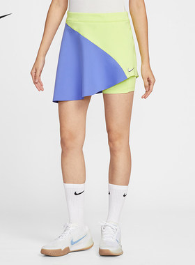 Nike耐克网球裙郑钦文26澳网同款不规则运动短裙快干透气II3234