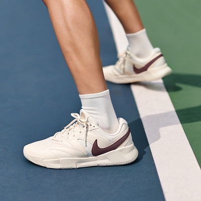 Nike Court Lite 4耐克女款网球鞋米黄色低帮休闲运动跑鞋FD6575