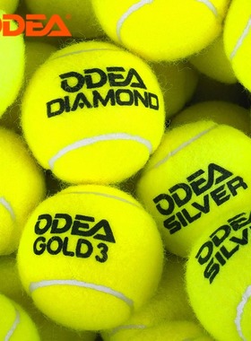 Odear欧帝尔训练网球成人专业练习网球DD2DD3GOLD耐打初学者用球