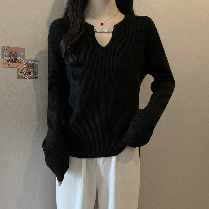 实拍 胖妹妹秋装大码女装毛衣显瘦设计感宽松休闲洋气减龄上衣潮,女装/女士精品,大码内搭,淘宝优惠券,粉丝福利购,淘宝优惠卷