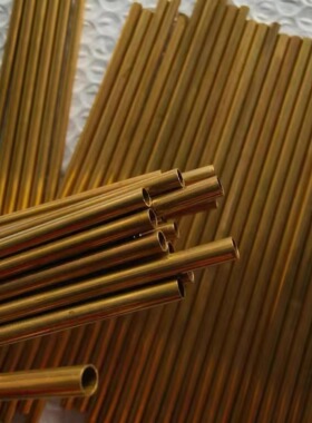 H65黄铜管环保圆通12/13/14/15/16/17/18/19/20mmDIY铜空心管套切