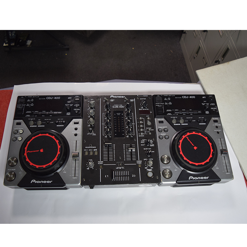 先锋400 全套打碟机专业套装 混音台 CDJ400碟机 先锋400台子 影音电器 打碟机 原图主图