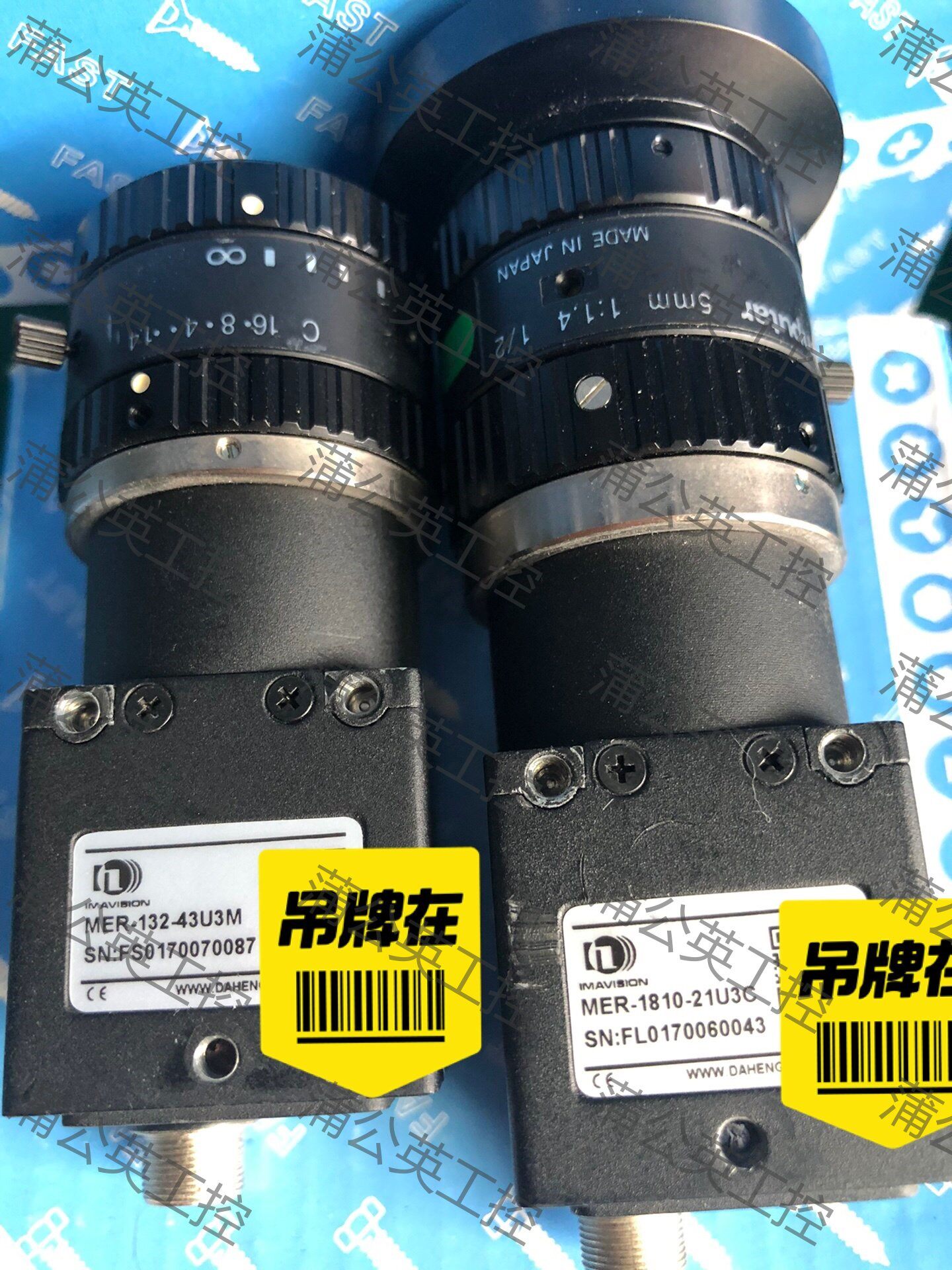 大恒工业相机mer-132-43u3m/mer-1810-2