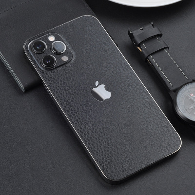 妤捷皮纹全屏覆盖改色贴纸后膜