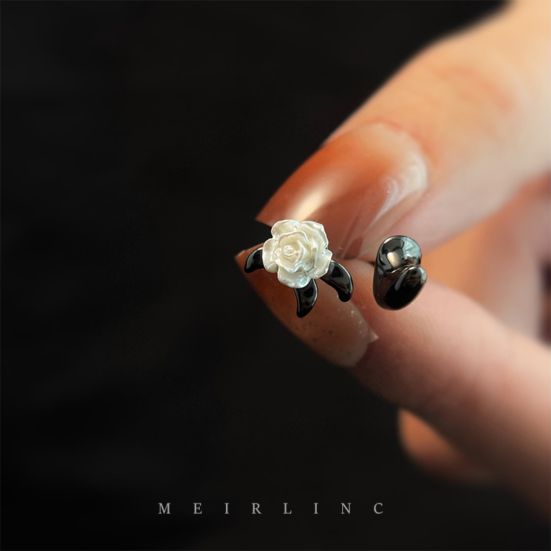 MEIRLINC荆棘与玫瑰 原创小众设计师高级感法式复古气质ins风甜酷