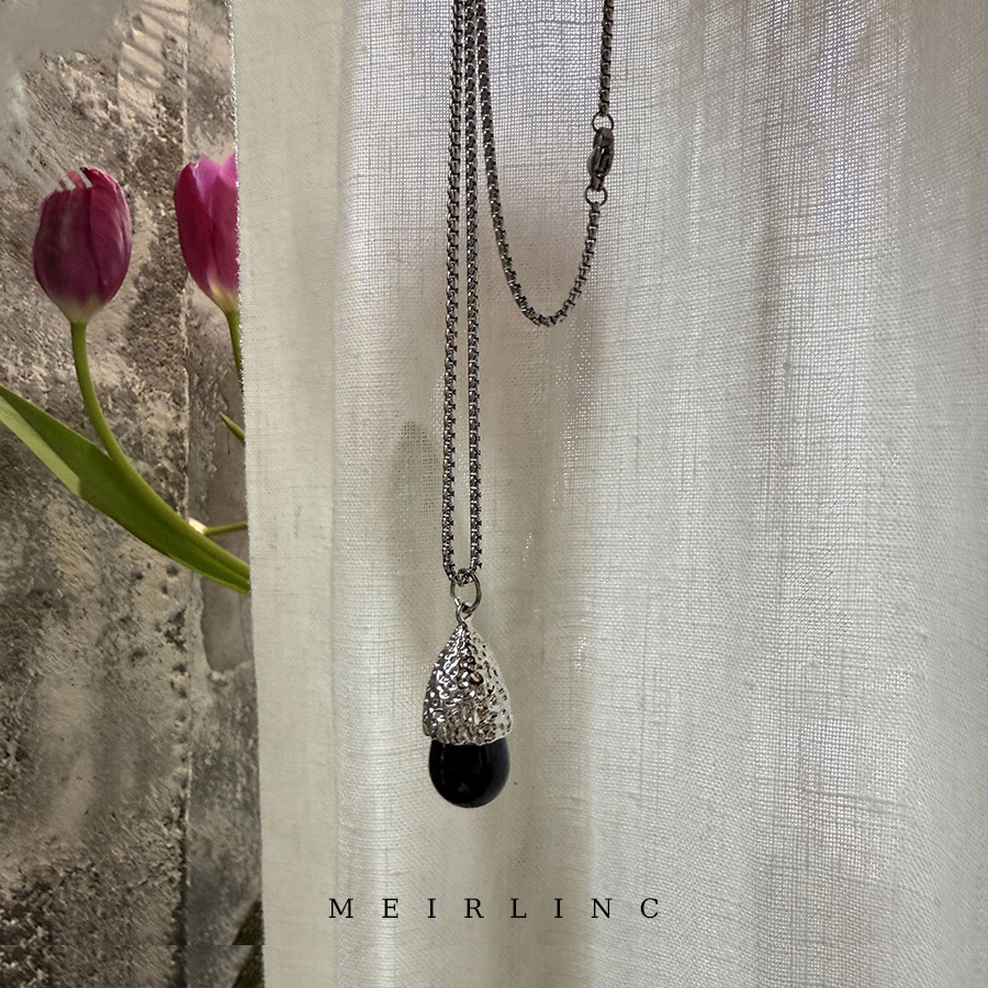 MEIRLINC初遇 原创撞色不规则小众设计高级感ins法式复古气质情侣