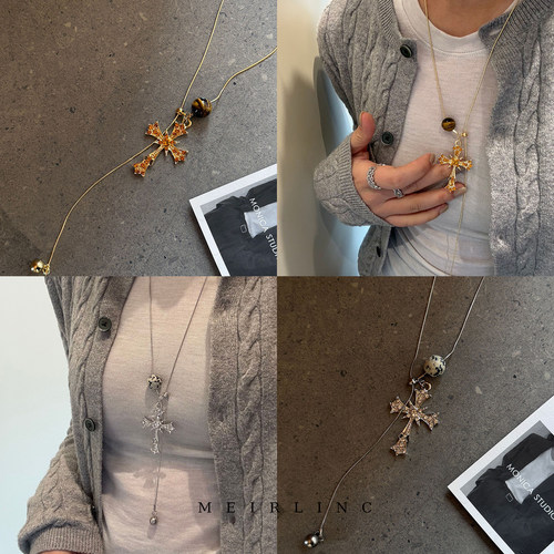 MEIRLINC 原创小众独特高级感欧美复古哥特风设计新款情侣ins个性