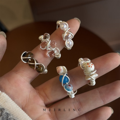 MEIRLINC 原创小众独特高级感法式复古风设计新款气质百搭ins个性