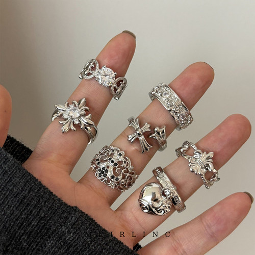 MEIRLINC 原创小众独特高级感法式复古风设计新款夸张中性ins个性