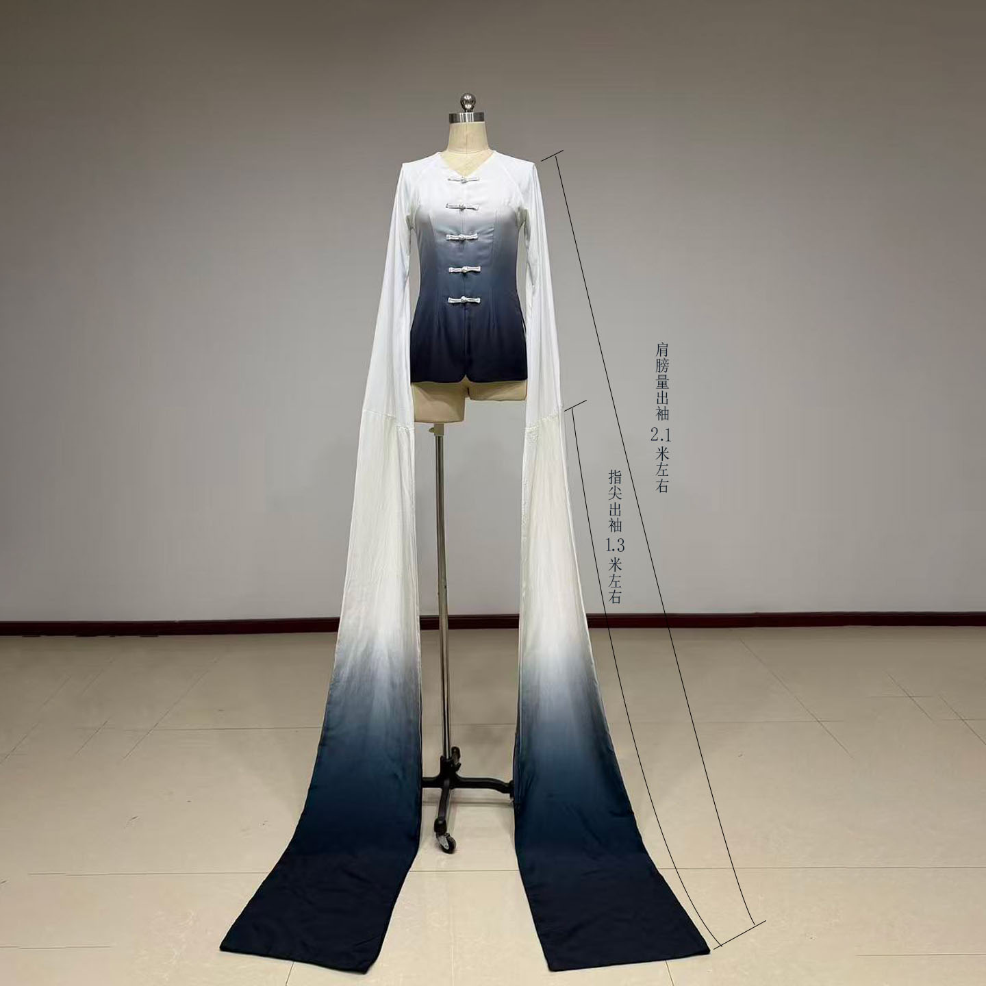 舞研依库古典舞水袖服装女练功服