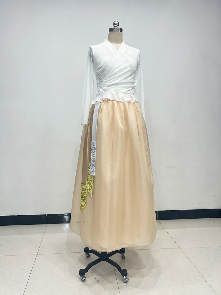 舞研依庫朝鮮族演出舞蹈長裙