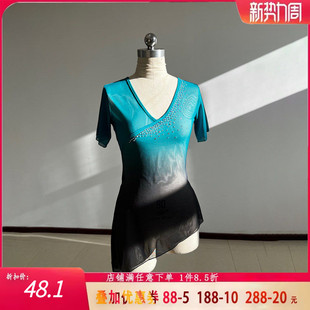 舞研依库北舞古典舞身韵舞蹈纱衣练功服女民间舞秧歌基训课堂训练