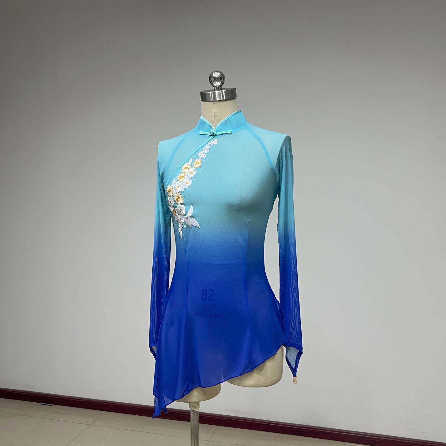 舞研依库古典舞练功服女秧歌纱衣