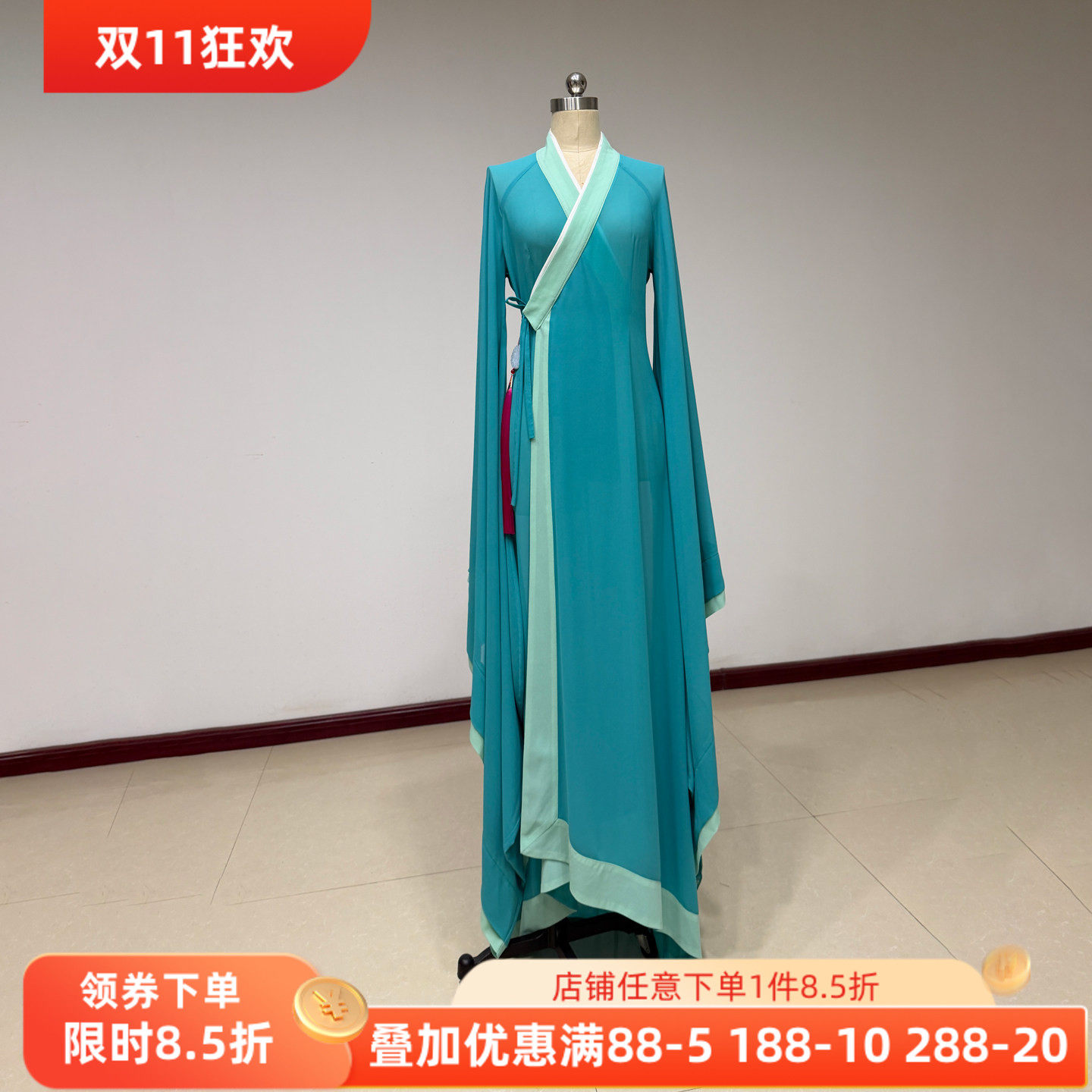 舞研依库古典舞汉博袖舞蹈服女