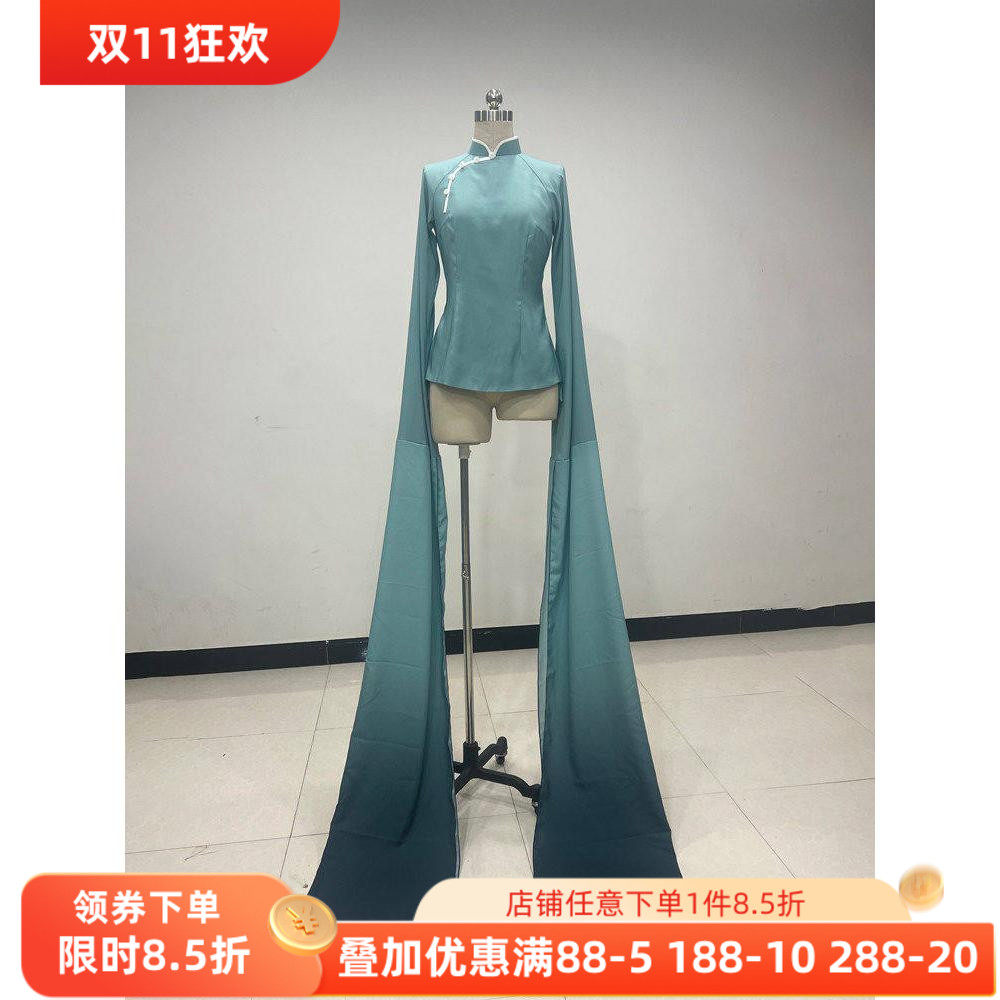 舞研依库古典舞服水袖服装