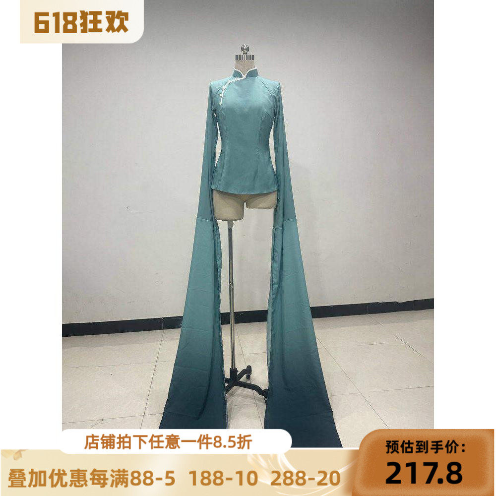 舞研依库古典舞服水袖服装