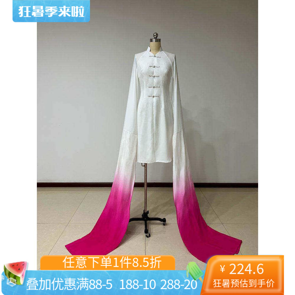 古典舞水袖练功服女集训戏曲身韵巡礼袖舞翩袖服装上衣