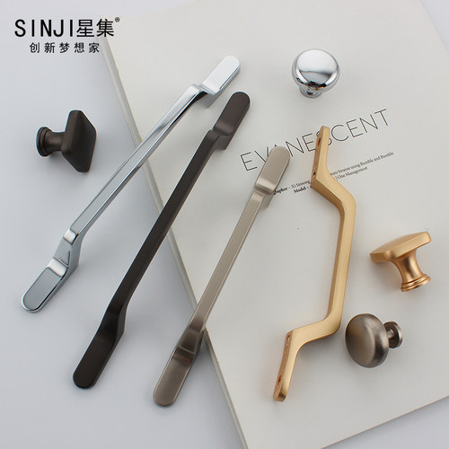 风轻奢现代简约风橱柜门小拉手