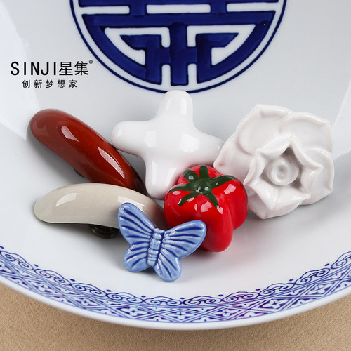 橱柜拉手星集陶瓷单孔现代简约