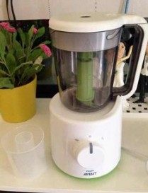 飞利浦辅食料理机SCF870 婴儿蒸搅一体机新安怡进口宝宝辅食机862