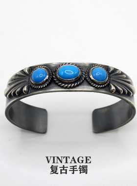 原创设计男女通用925纯银手镯