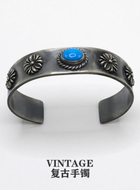 原创设计男女通用925纯银手镯