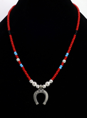 925纯银琉璃珠男女项链