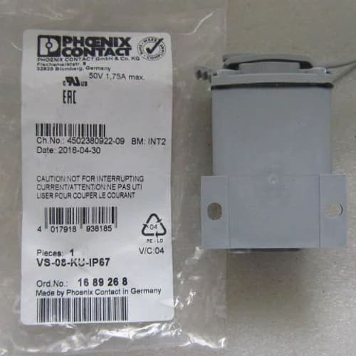议价 正品 进口连接器 VS-08-KU-IP67 订货 1689268