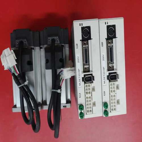 议价伺服马达MLDET2310P+MUMA042P1S 220V400W装柜充新实图