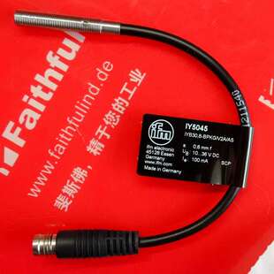 议价IFM IY5045 接近开关 IYB30，8-BPKG/V2A/0，1M/AS-610-T议价