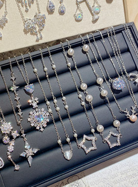 简约甜美少女超仙锁骨链璀璨精致