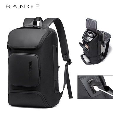 Bange新款男士背包商务休闲双肩包旅行电脑包牛津布男包 backpack