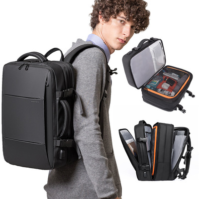 bange双肩包男感电脑背包男款大容量双肩包休闲旅行出差男包