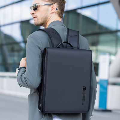 BANGE新款男双肩包防水商务通勤电脑休闲背包大学生书包backpack