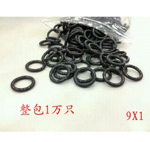 黑色橡胶密封圈 硅胶圈 防水圈 线径 1 mm-1.5mm 整包一万只卖
