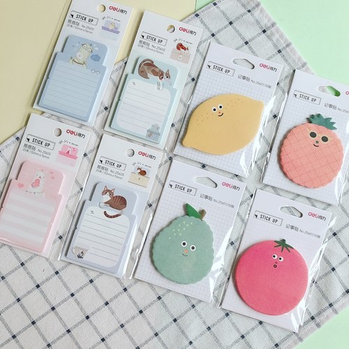 得力卡通可爱水果创意小动物