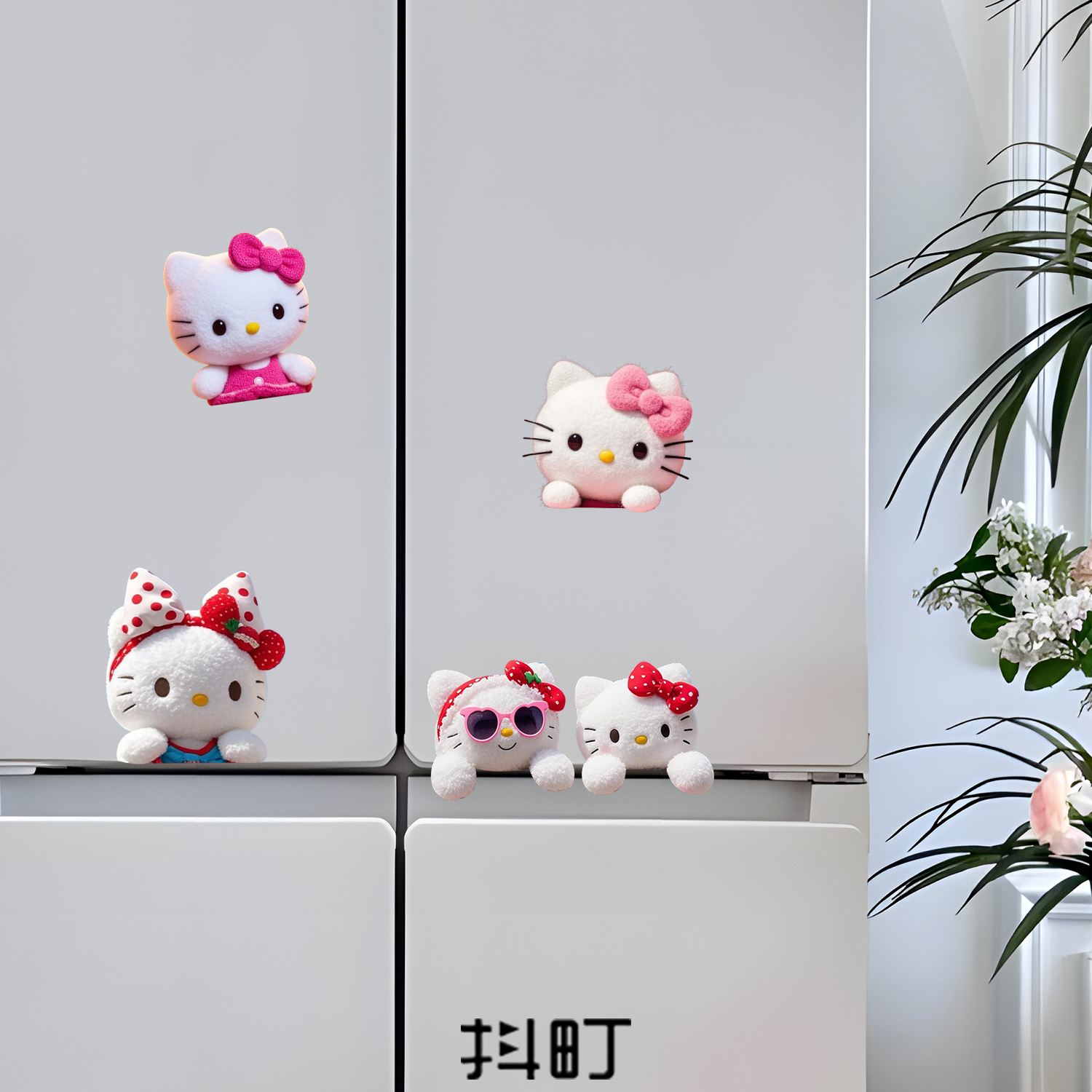 HelloKitty卡通可爱冰箱装饰贴