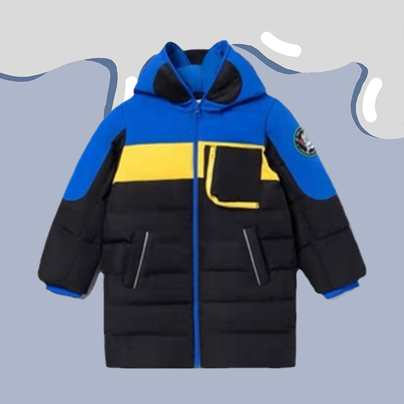 李宁童装羽绒服冬新款男小童眼镜羽绒服户外保暖外套 YYMR039