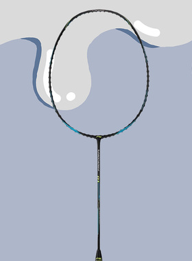 李宁能量01系列基础款快速攻防单拍全碳素均衡型AYPP044