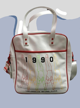 中国李宁男女通用包斜挂包手拎包时装周走秀款潮流时尚ABDN194